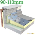 Unilin Thin-R TR/ALU 90-110mm Tapered Roof Insulation - thumb-image-1