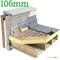 Unilin FR/TP 106mm Flat Roof Insulation Board - thumb-image-1