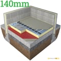 140mm Unilin Thin-R XT/UF PIR Floor Board - thumb-image-1