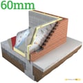 60mm Unilin Thin-R XT/CWP Cavity Wall Insulation Board - thumb-image-1