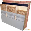 90mm Knauf FrameTherm Roll 32 Glass Mineral Wool - thumb-image-2
