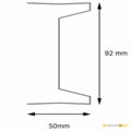 British Gypsum Gypframe 70 AS 50 AcouStud 3.6m - thumb-image-3