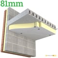 81mm Unilin XtroLiner XO/STP PIR Soffit Board - thumb-image-1