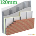 120mm Unilin Xtroliner XO/FB Frame Insulation - thumb-image-1