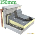150mm Unilin FR-BGM Flat Roof Board - thumb-image-1