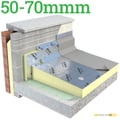 Unilin Thin-R TR/ALU 50-70mm Tapered Roof Insulation - thumb-image-1
