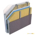 50mm Unilin Stonewool SW/RS Rainscreen Cladding - thumb-image-1