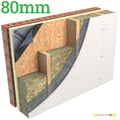 Unilin Thin-R XT/TF 80mm Timber Frame Wall - thumb-image-1