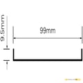 British Gypsum Gypframe 99 FC 50 Fixing Channel - thumb-image-2