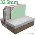 32.5mm Unilin Insulated Plasterboard XT/TL-MR - thumb-image-1