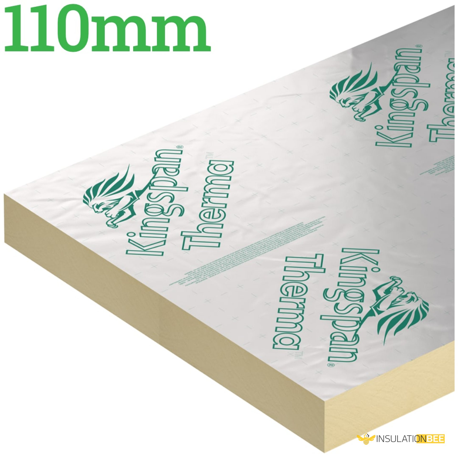 110mm Kingspan Thermawall TW55 PIR Board - image