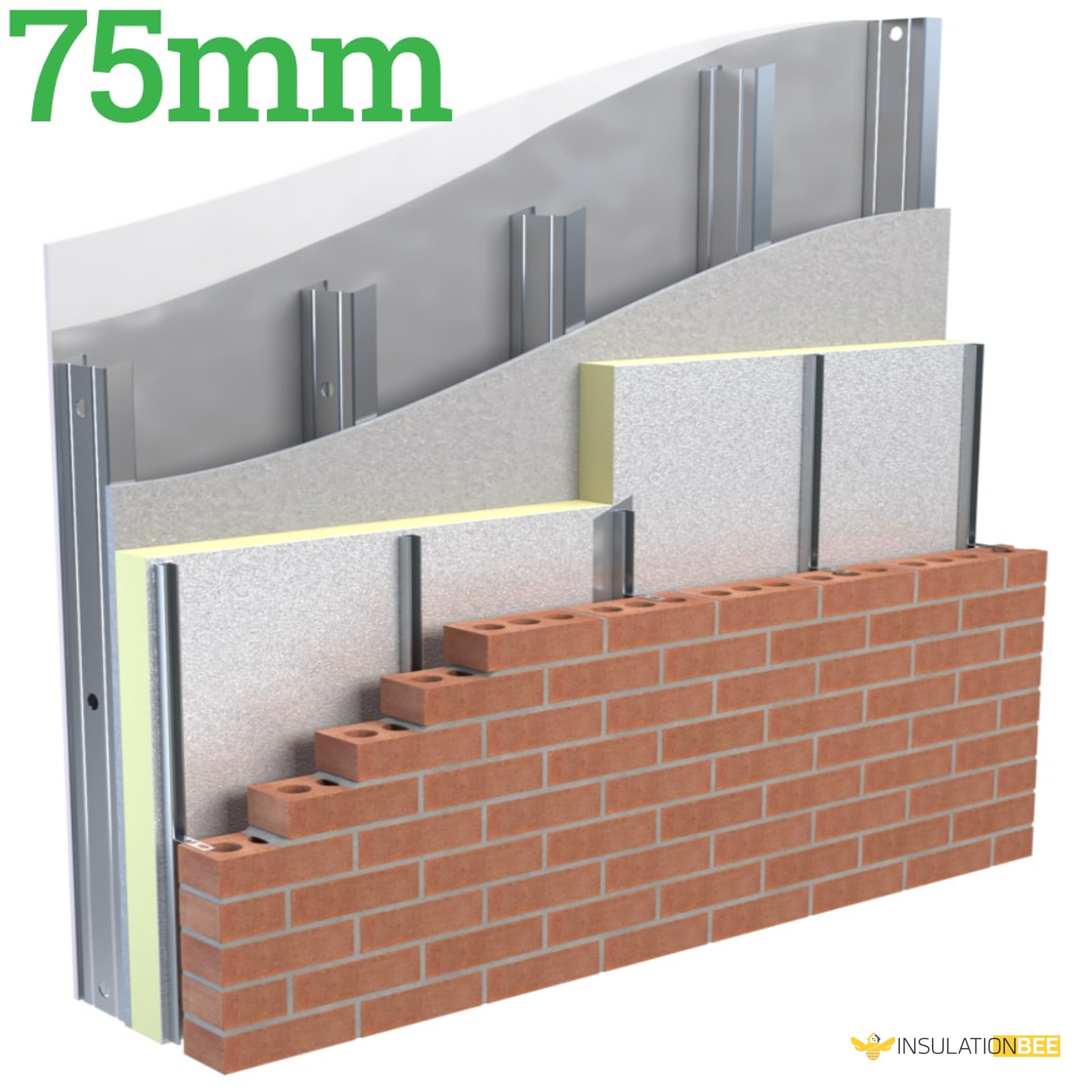 75mm Unilin Xtroliner XO/FB Frame Insulation - image