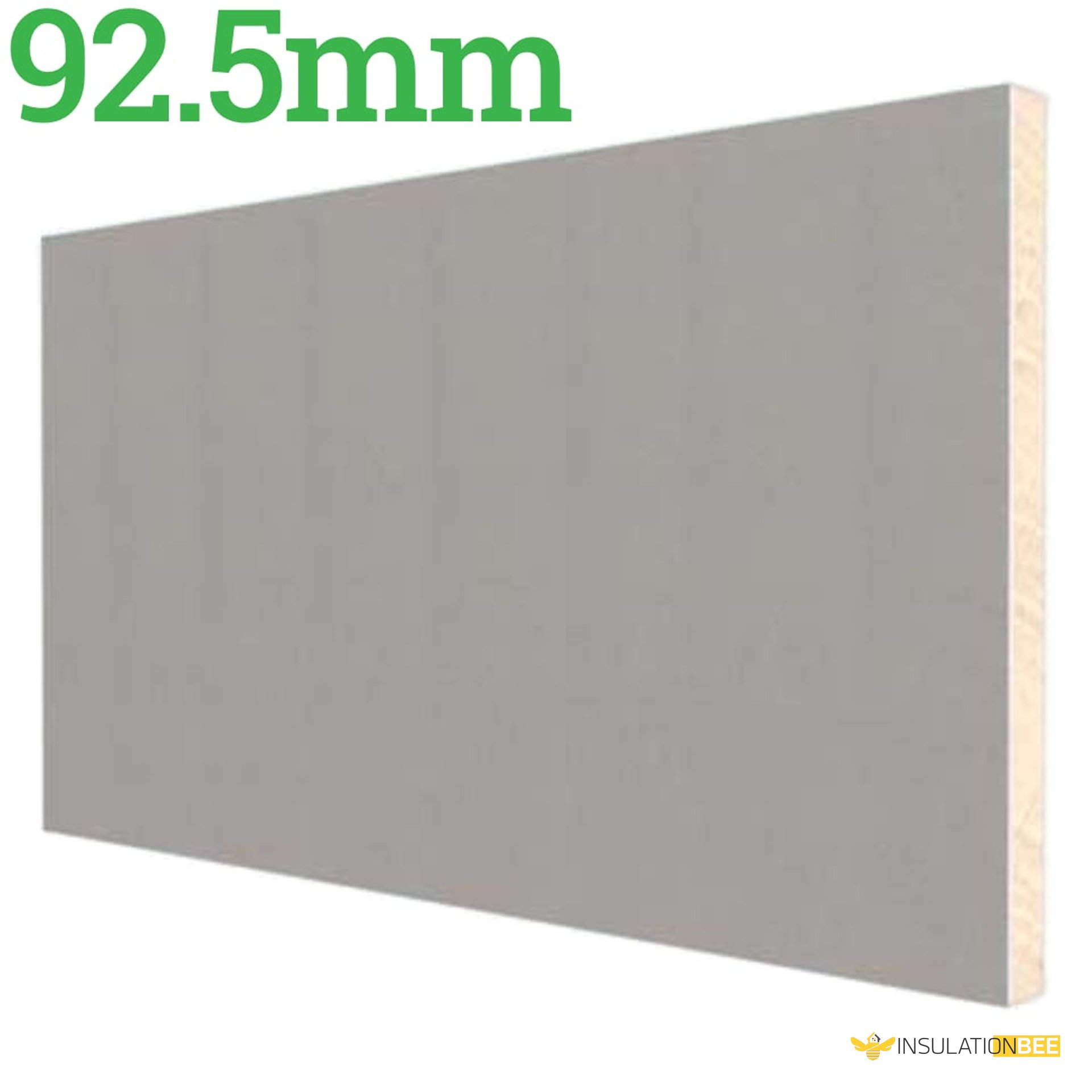 92.5mm Mannok Therm Laminate-Kraft PIR Plasterboard - image
