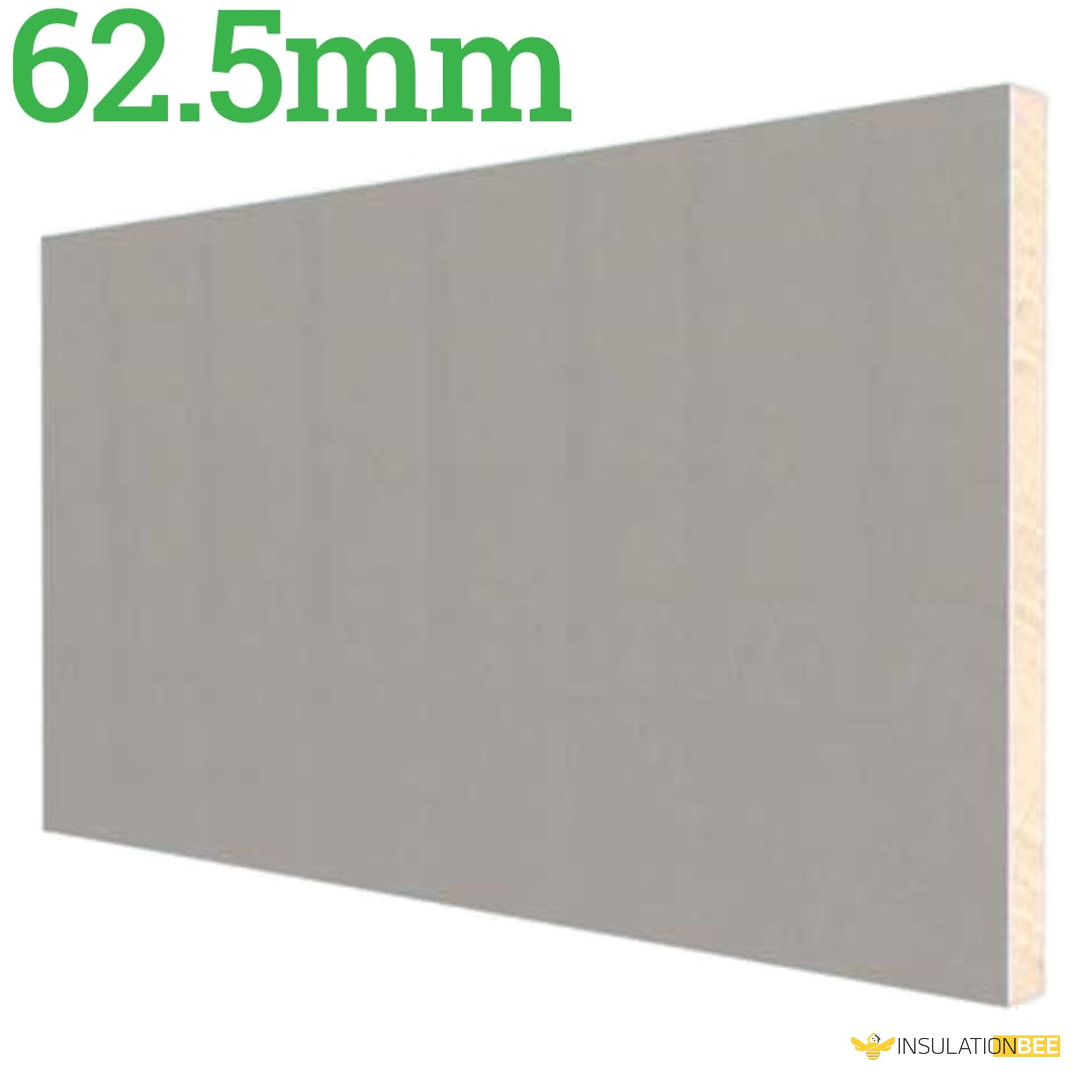 Mannok Therm Laminate-Kraft 62.5mm PIR Insulated Plasterboard - image