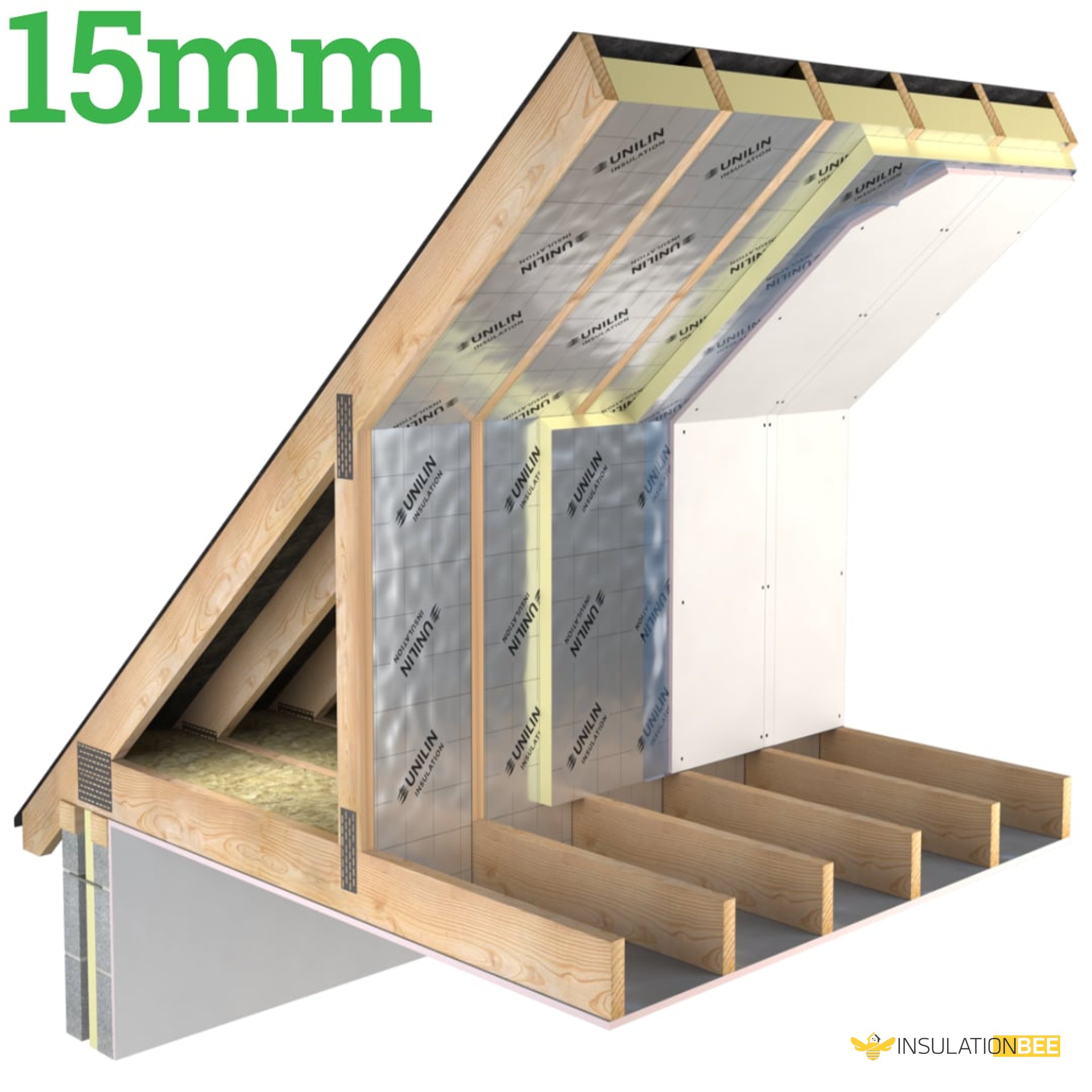 15mm Unilin Thin-R PIR Insulation Board - image