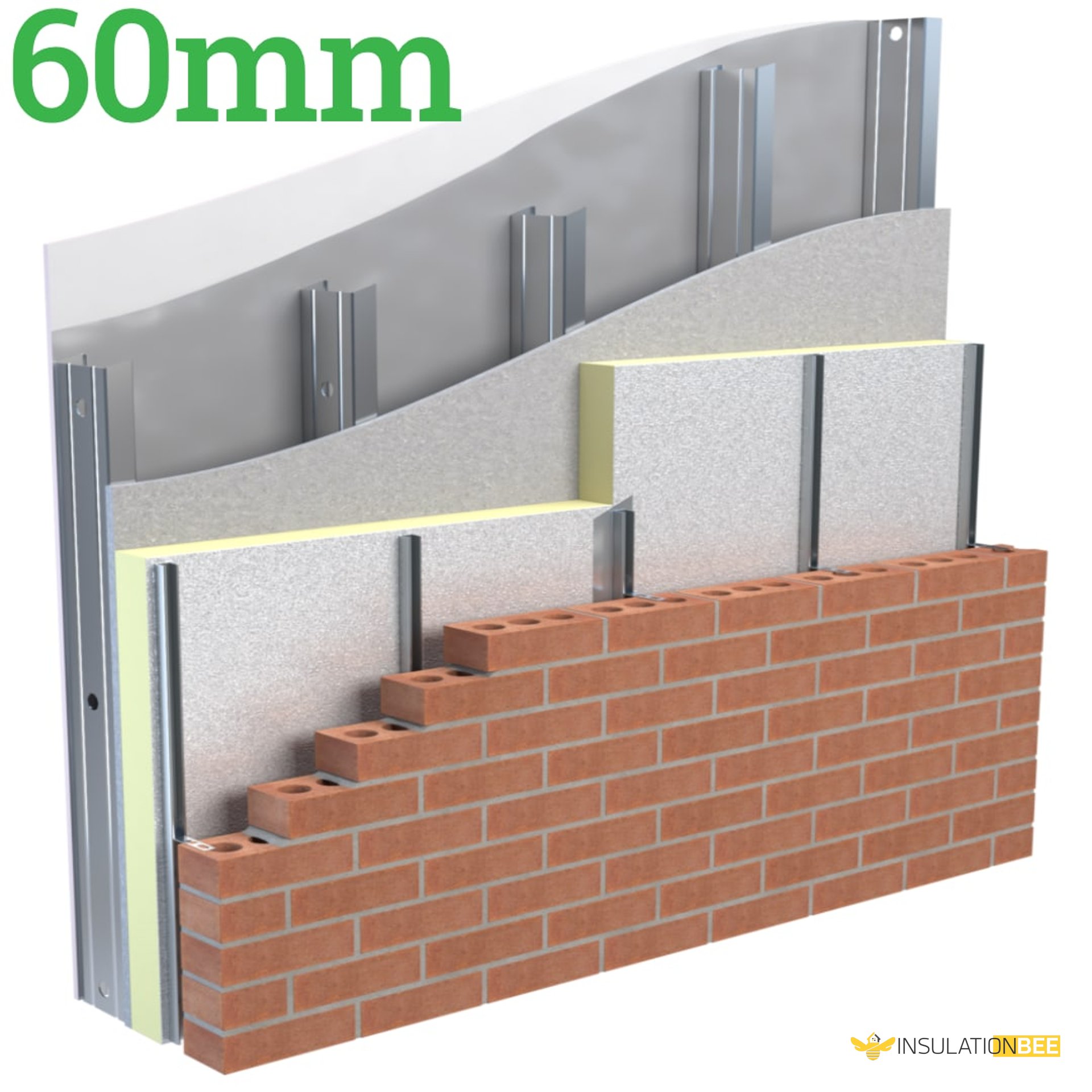 60mm Unilin Xtroliner XO/FB Frame Insulation - image