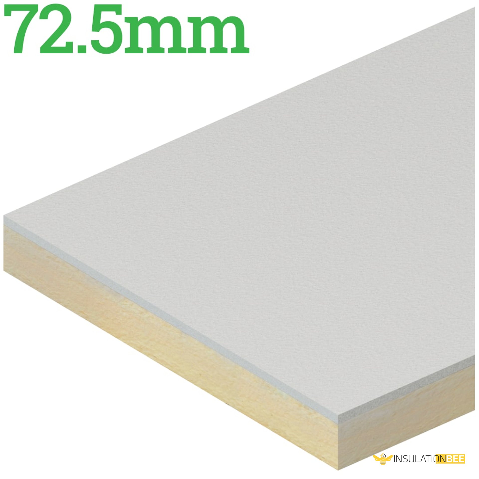 EcoTherm Eco-Liner 72.5mm PIR Insulated Plasterboard - image