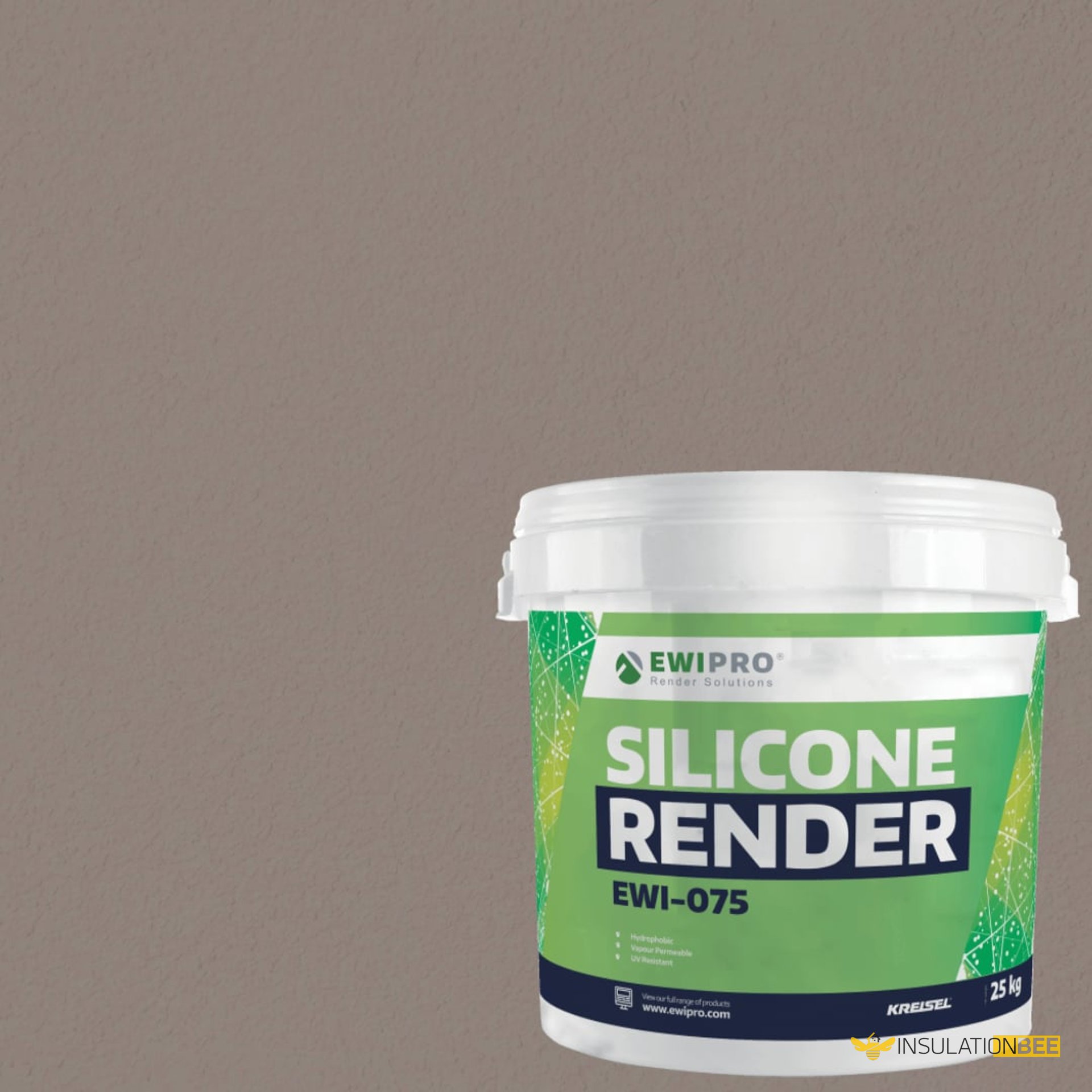 EWI-075 Silicone Render 25kg Acorn - image