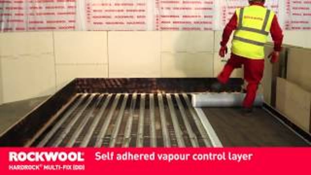60mm Rockwool Hardrock Multi-Fix DD Flat Roof - desktop-video-preview-2
