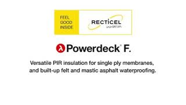 Recticel Powerdeck U 100mm Flat Roof Insulation - desktop-video-preview-2
