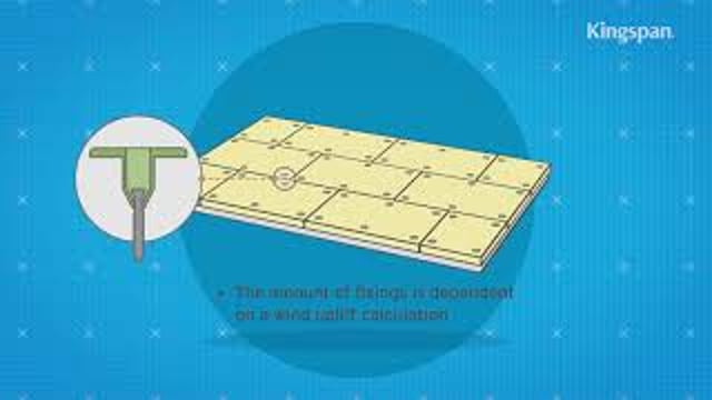 Unilin Thin-R TR/MG 110-130mm Tapered Roof Board - desktop-video-preview-2